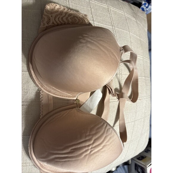 Chantelle T-Shirt bra C13B60 C Jolie Memory Foam size 32Ddd Nude Custom Coverage - Picture 5 of 9